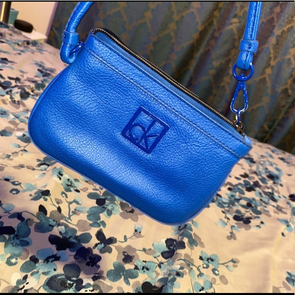 Blue Calvin Klein Clutch - Picture 4 of 4